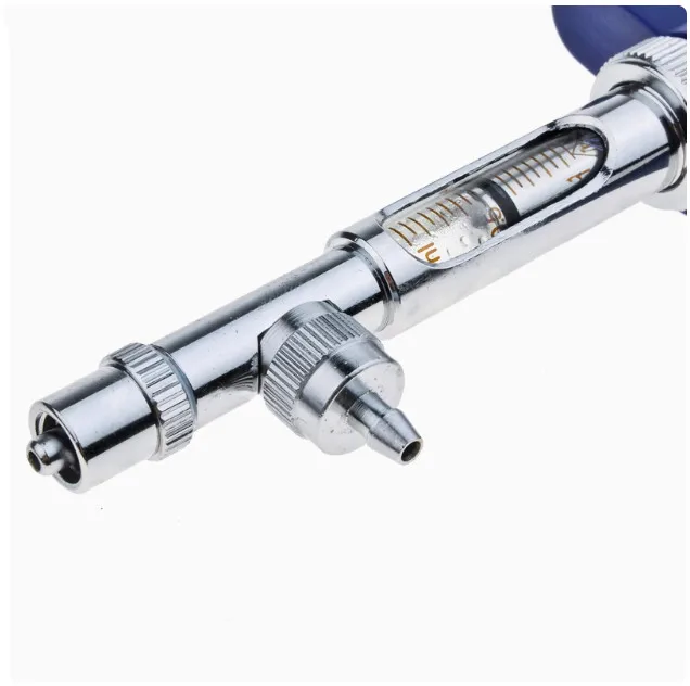 1ml Veterinary Vaccine Adjustable Continuous Syringe for Chicken, Fish, Duck, Goose, Fish and Rabbit