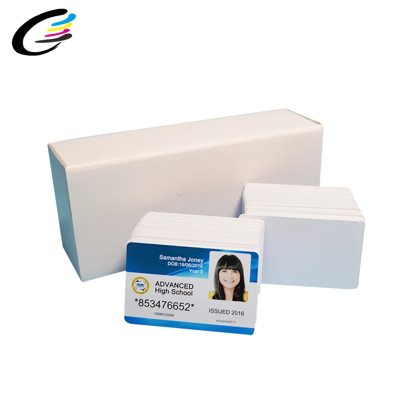 Fcolor 230 шт. коробка ID член автобуса карта пустые пластиковые ПВХ