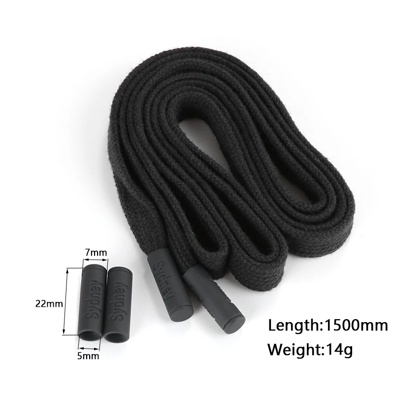Custom Color Draw String Shoelace for Sport Shoes Detachable