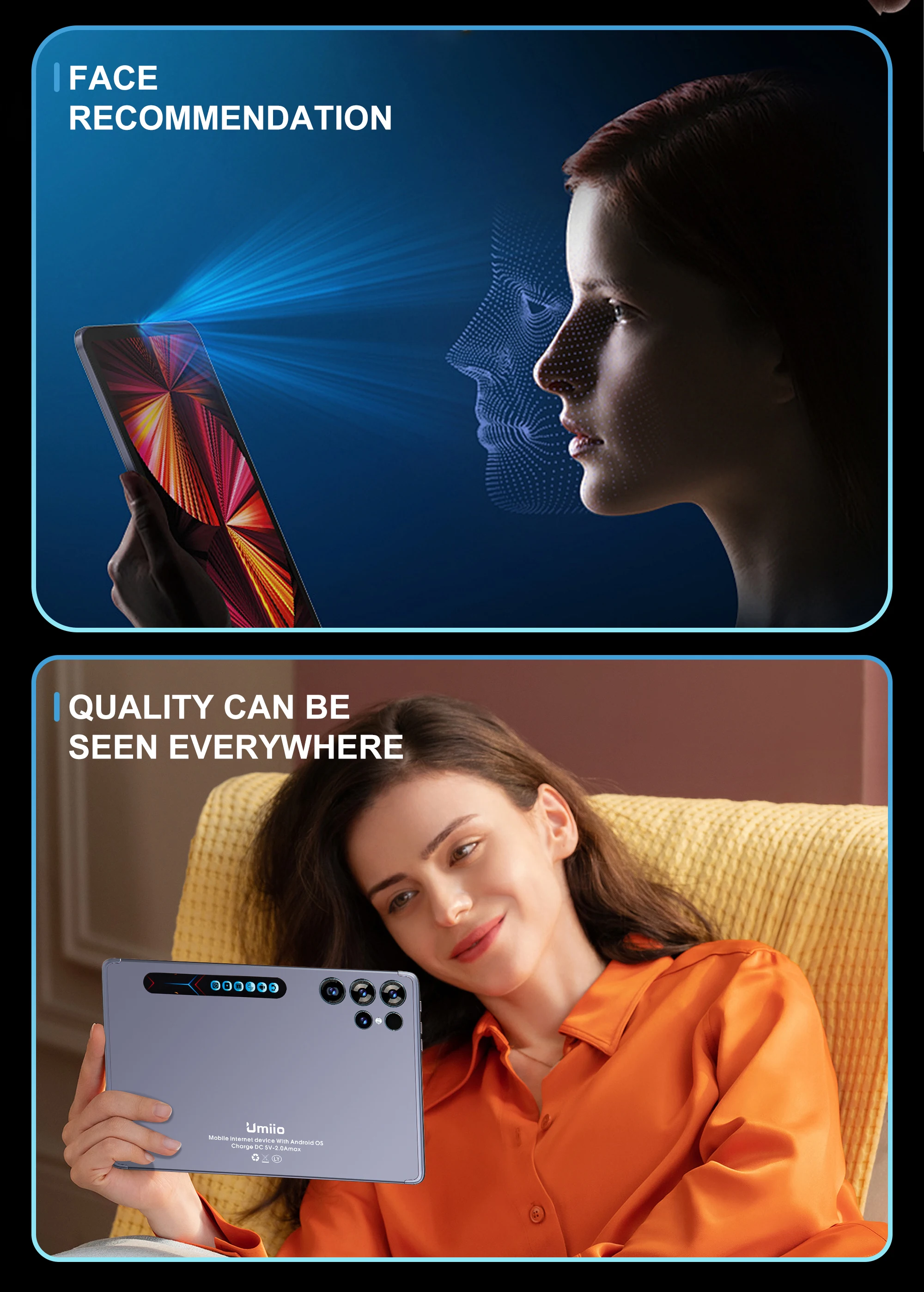 Umiio S24 Ultra Business Tablet 10.1-inch Dual Sim Android Tablet 512gb ...