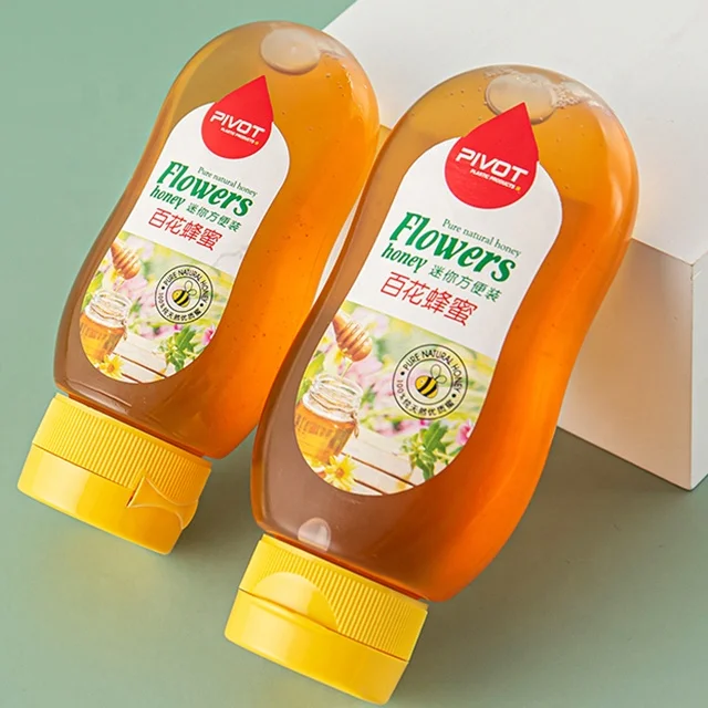 3 Flacons Souples Transparents 120g | Pour Ketchup, Miel, Sauce | Portable