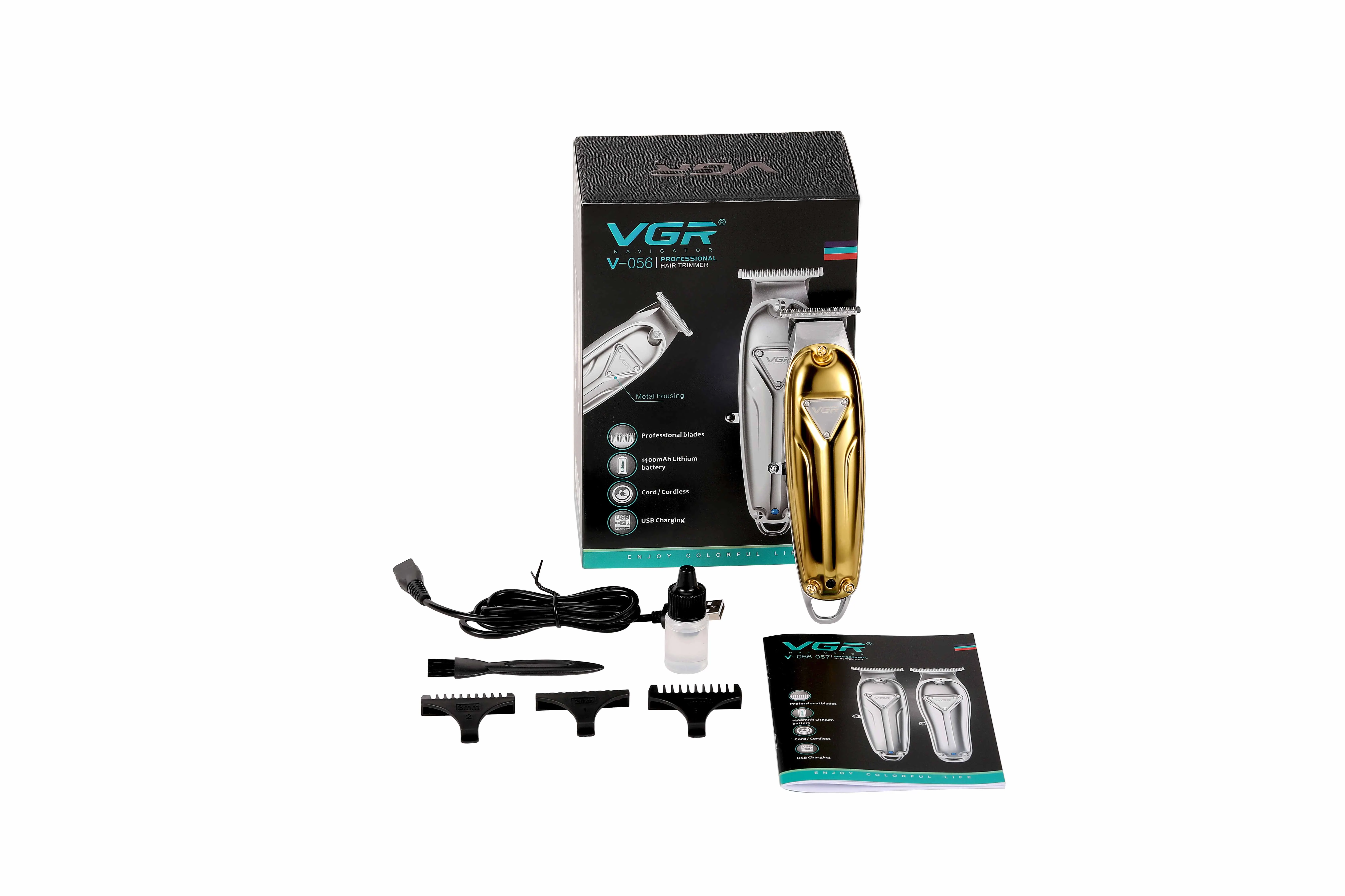 VGR V-105 5in1 美容器 Vgr V-105 Professional 5In1 Fully Waterproof Grooming Kit Trimmer