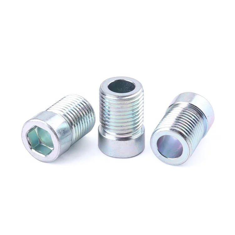 Non-standard customization hex socket fillister bolt high-carbon steel blue zinc for car seat