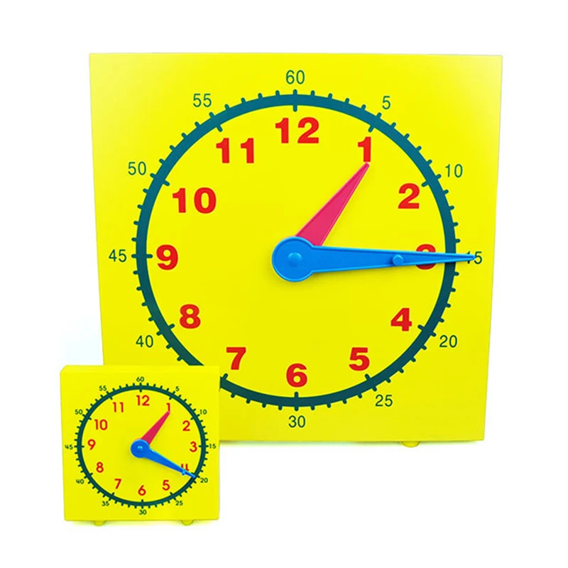 Plastic Math Manipulatives,Manipulatives Of Student Learning Clock,Demonstration Clocks Buy