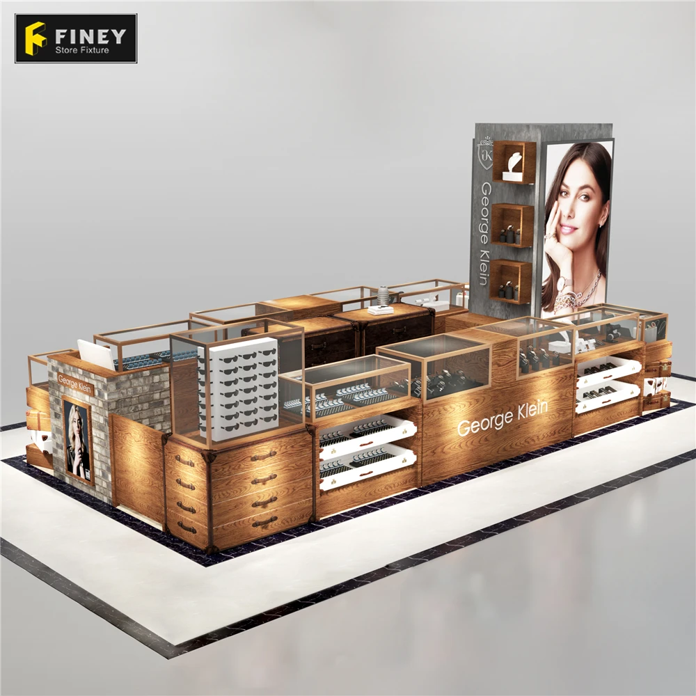 Shop Our Kiosk Mall Display for Retail Watch Store Design