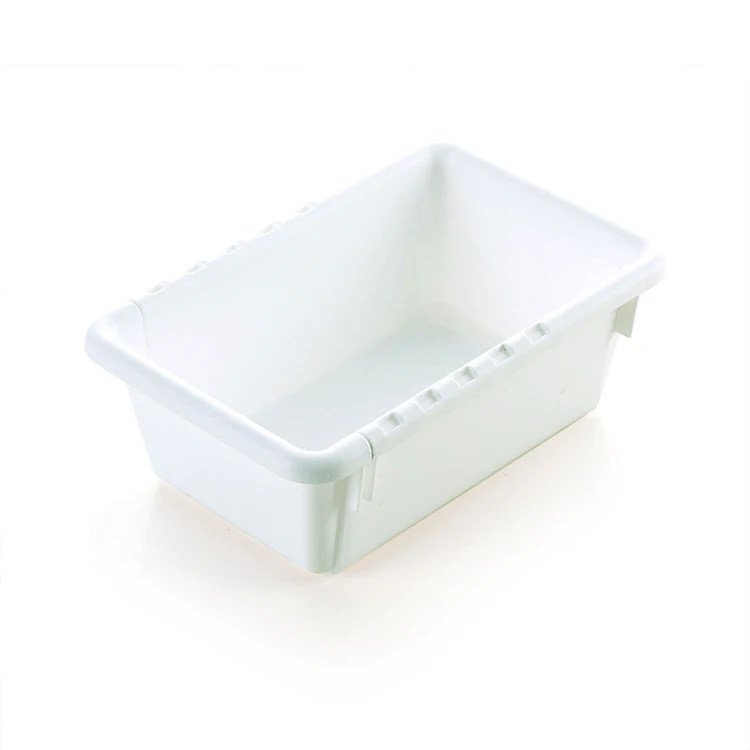 Manufacturer Stackable Small Stackable Plastic Storage Box Without Lid