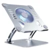 Soporte para portátil T628 plateado
