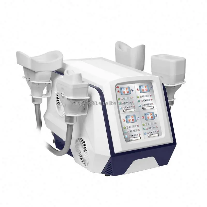 360 Cryo 4 Handles Fat Removal Cool Slimming Weight Loss Machine Cryolipolisis Vacuum Cavitati0n Body Sculpting
