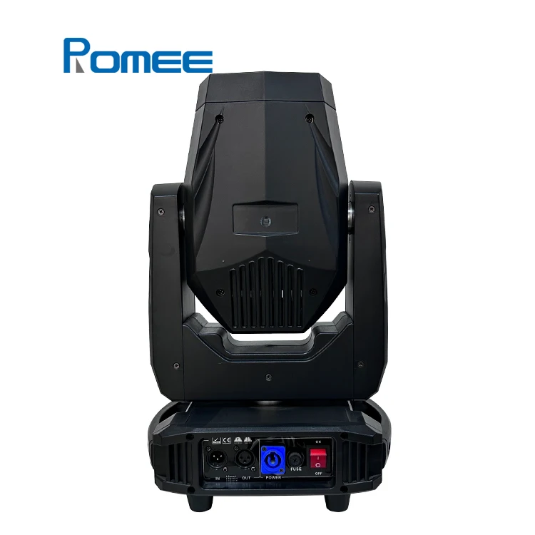 UKING 80W Moving Head Stage Light – RGBW LED Gobo Projector With DMX512, Wireless Remote For DJ Disco Club Parties
