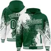 White  Kelly Green