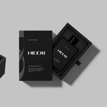 Wholesale Luxury 50ml Perfume Bottle with Customized Box Features Matt Lamination and Sponge Liner for Women