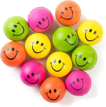 Pu Anti Stress Ball Reduce Pressure Gifts Custom Pu Round Shaped Squishy Stress Ball for Kids