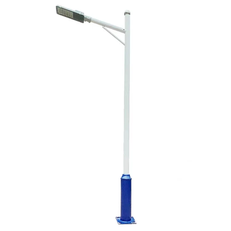 single arm street light pole