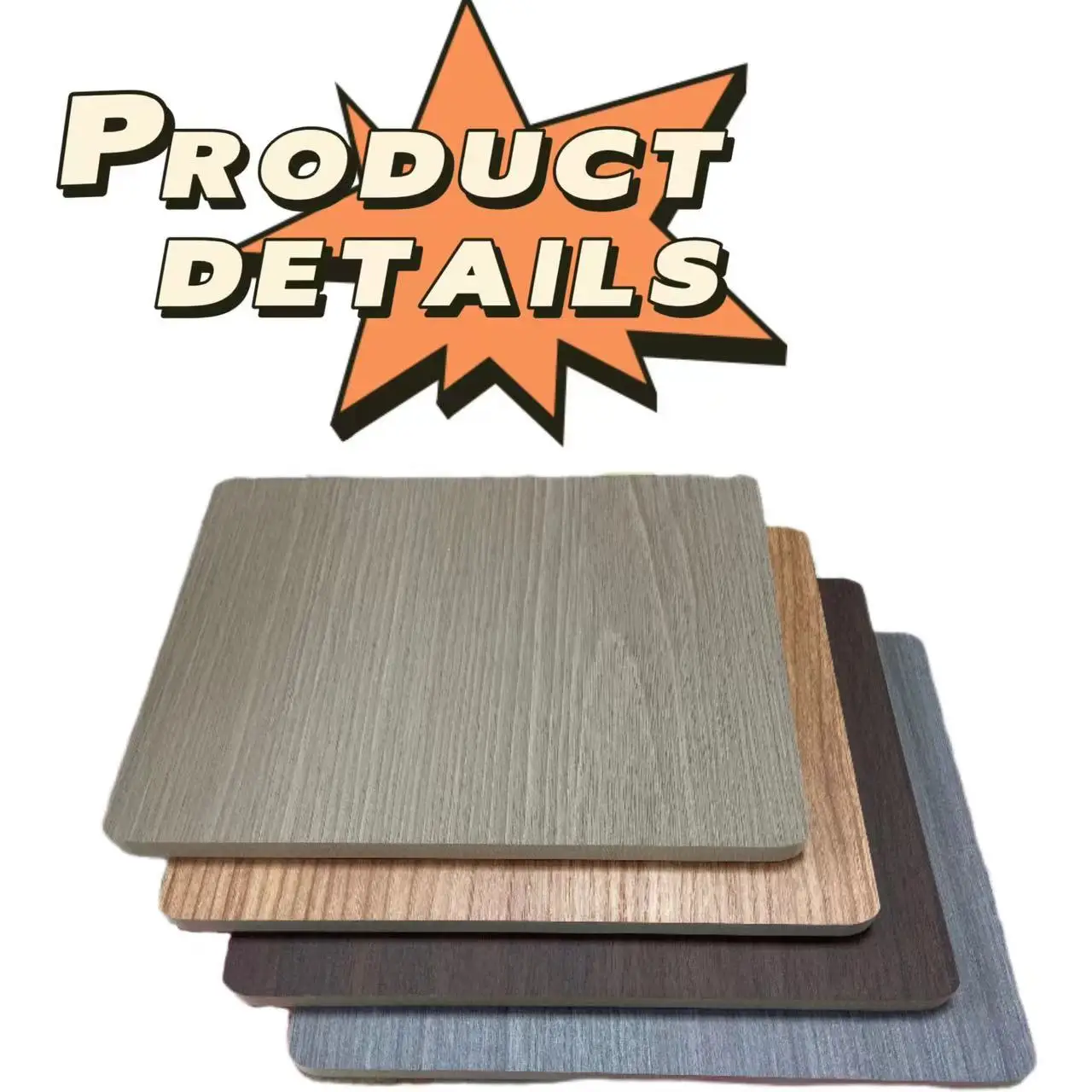 High Quality Wood Texture Wood Replacement Panel Mdf Panel For Wall