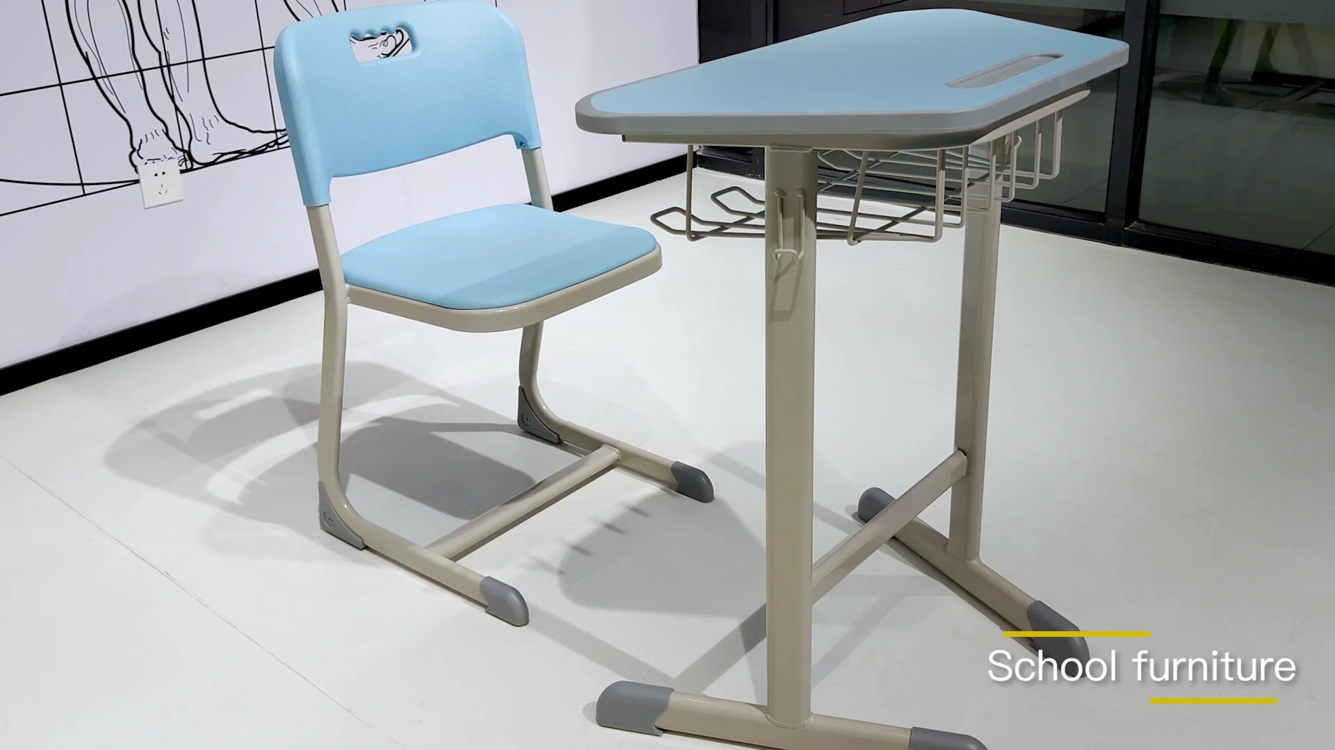 Manufacturer Classroom Laboratory Furniture School Tables And Chairs