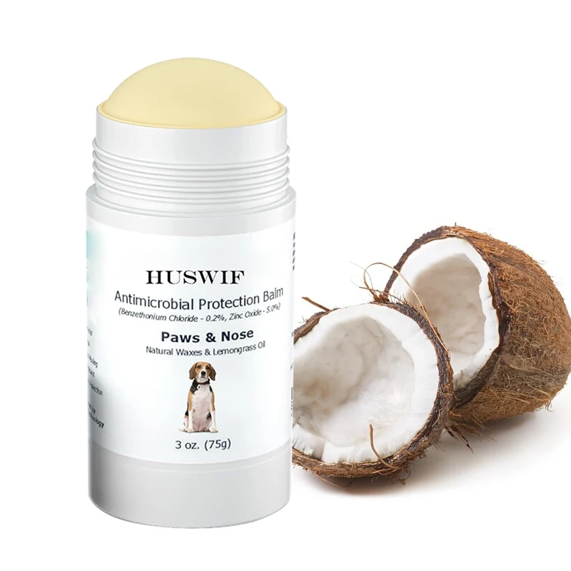 Dog Paw Balm Stick Wax Soother Moisturizer Cream with Coconut