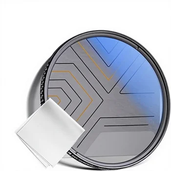 Glass CPL Filter 49mm Slim Multi Coating Polarising with Microfibre Cleaning Cloth Vacuum Packed for Camera Lens detail image