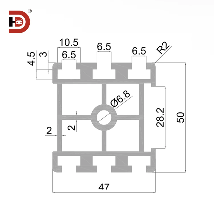 product 4750 conveyor line extruded aluminum profile assembly line conveyor belt photovoltaic synchronous belt conveyor-3