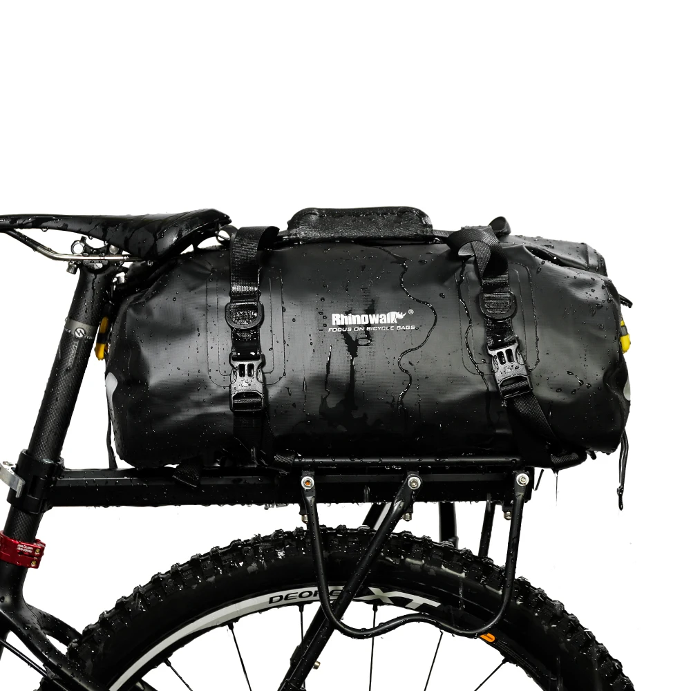 Rhinowalk 防水20リットル自転車リアシートバッグ 軽量・ポータブル