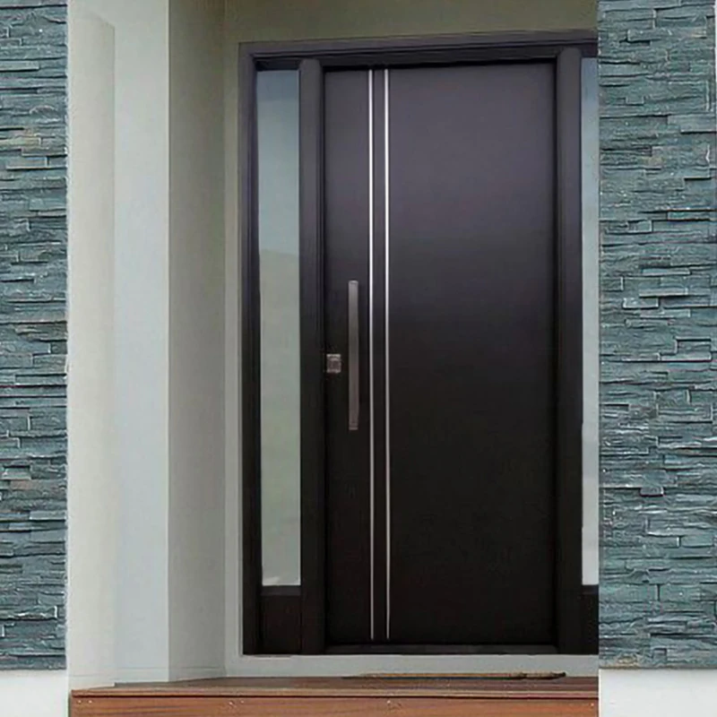 American Entrance Security Steel Doors Exterior Iron Double Front Entry Door Made In China Buy