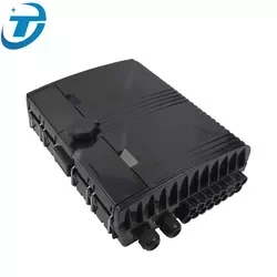 Fiber Optic Distribution FTTH Box 16 Core Black Termination Box