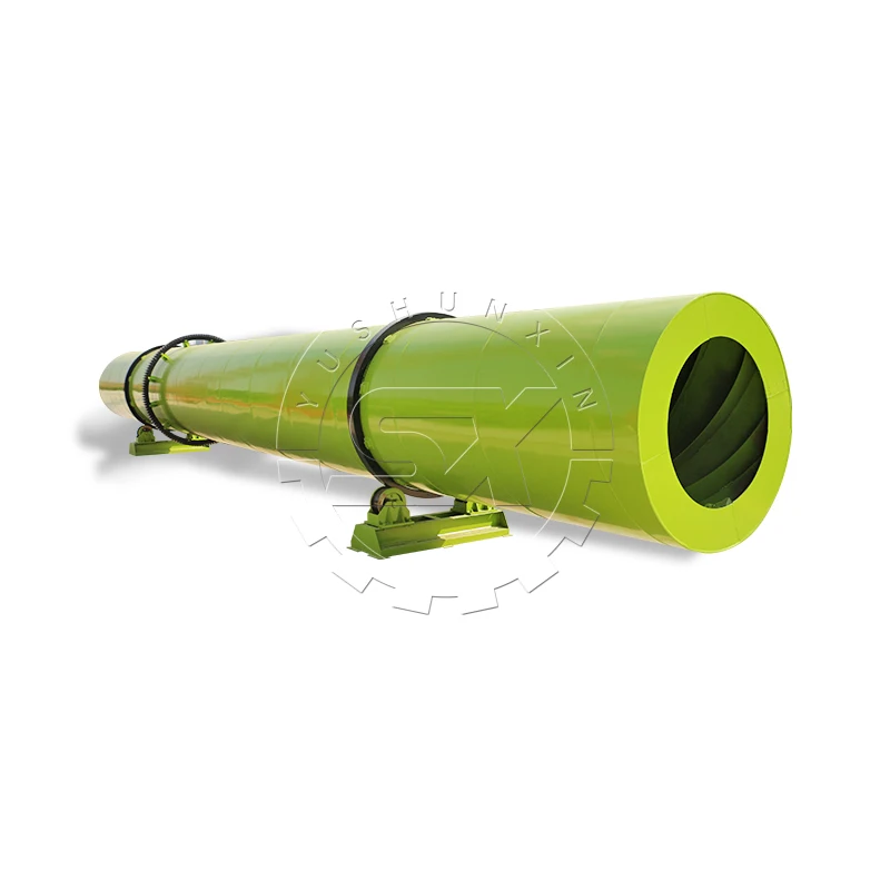 Древесные опилки гранулы роторный барабан сушилка коровья навоз сушильная машина