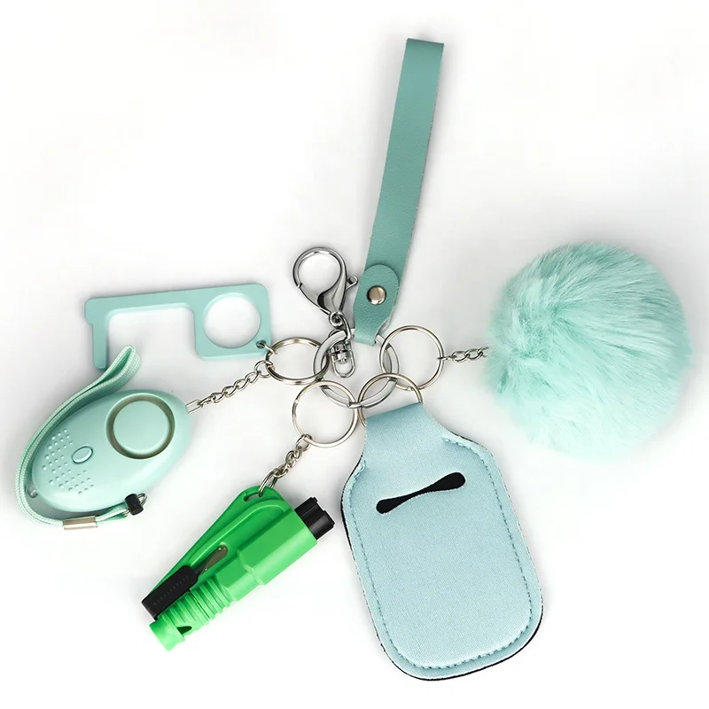 Wholesale 7pcs Set Self Defense Keychain Set Bulk Accessories Self
