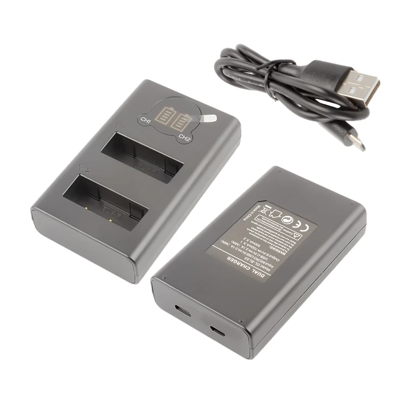 Hot Selling PS-BLS5 Battery Double Charger for Olympus/System PEN E-PL2 E-PL5 E-PM2 1s OM-D E-M10 E-M10 Mark II Camera