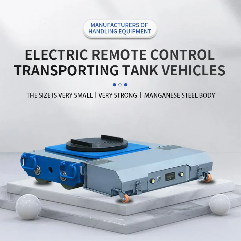 2025 Heavy Object Moving and Handling Electric Large Machinery Electric Skating Shoe Moving Machine 20 30 40 50 Tons