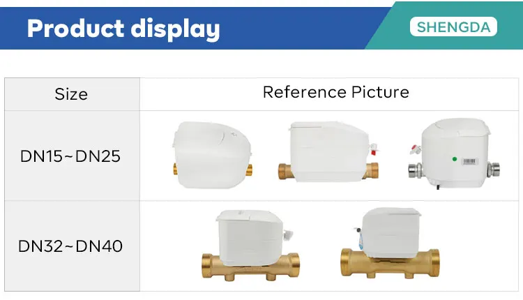 Smart Ultrasonic Water Meter Shengda Lorawan for Household Use, IP68 ...