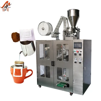 automatic hanging ear 5g 10g 15g 20g coffee seasoning spice inner and outer bag packing machine
