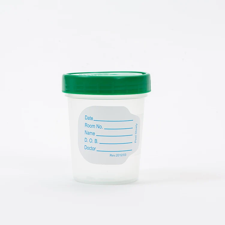 Disposable Medical Test Urine Sample Container Cup Sputum Sputum Fecal