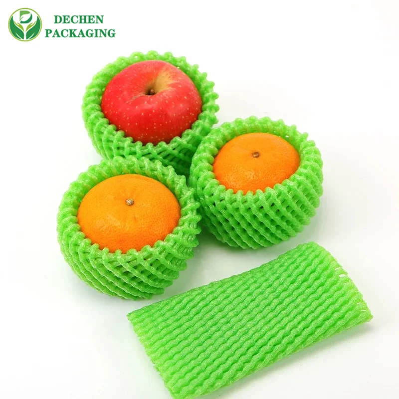 Mesh Bags White Color Foam Packing Sock Net Fruit Vegetable Packaging
