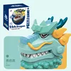 1668C Dinosaurio de broma - Cian