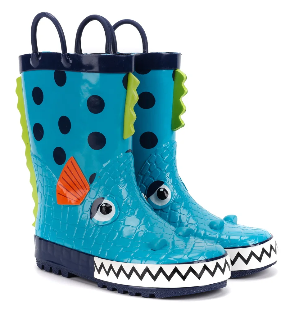 Brillante Niños Wellington Lluvia Botas De Caza Niños Cocodrilo Zapatos De  La Lluvia De - Buy Wellington Botas De Lluvia De Niño Botas De Lluvia De  Caza Botas De Lluvia Product on