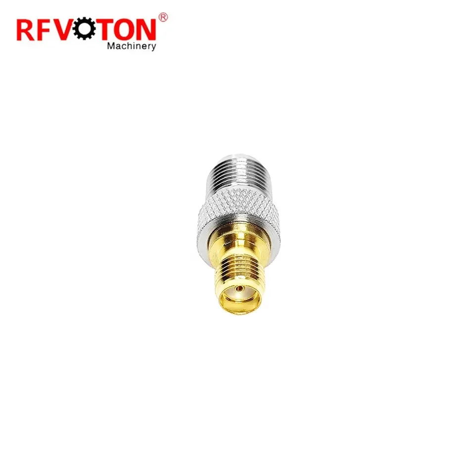 Factory directly SMA Female to F Female Jack RF Coax Adapter Straight Wi-Fi Radios Antennas Coaxial Cable Connector rf adaptor factory
