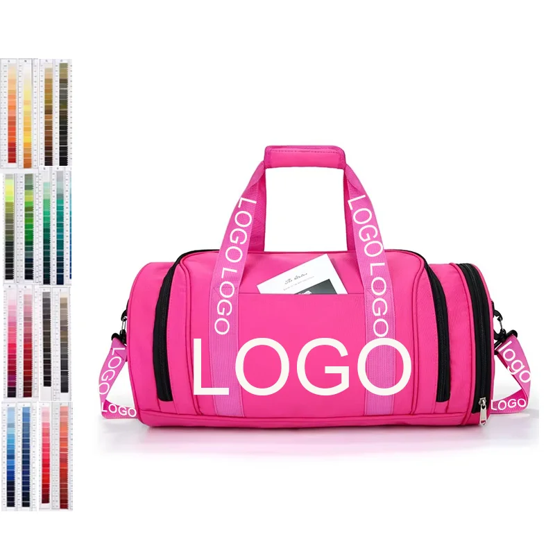 Waterproof Pink Gym Bag Perfect for Yoga Dance Travel