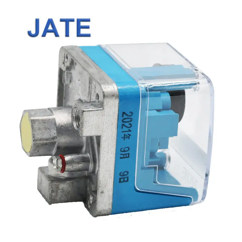 JATE Low Pressure Switch P6097A Series Safety Adjustment Low Switch Gas Industrial Burner air Boiler Automatic Pneumatic Flow