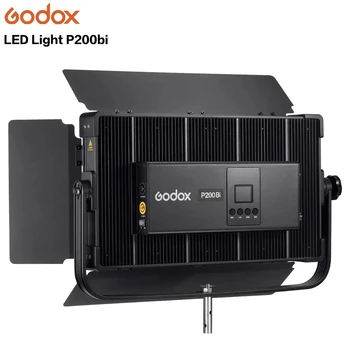 GODOX P200Bi Professional LED Light Two Color Fill Light LED Video Light Panel Support App Control for Live Video Photography detail image