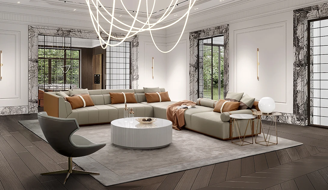 Casual Contemporary Living Room Coomo Living Room Furniture Set