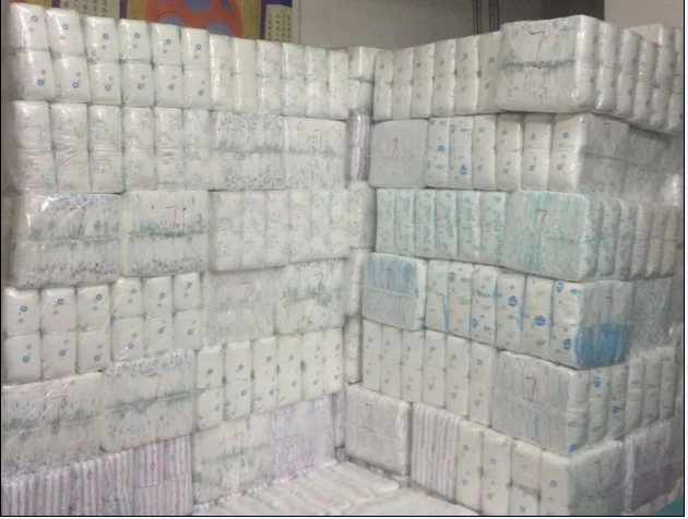 Factory Rejected Grade B Diapers/nappies Wholesale Baby Diapers Stock ...