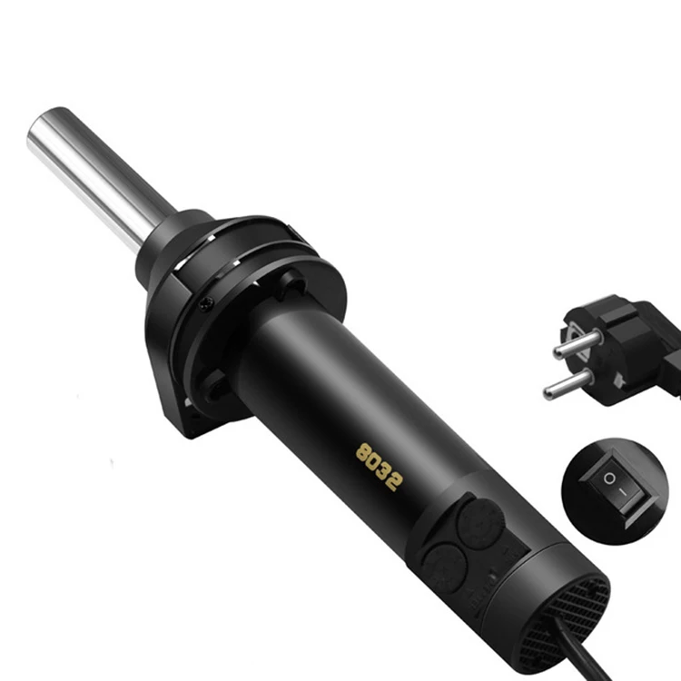 Цифровой дисплей электрический горячий Воздушный пистолет ЖК-дисплей с цифровым дисплеем контроля температуры модель Тепловая пушка 34*15*10 см 0,98 кг, 980g 120L,100% OEM