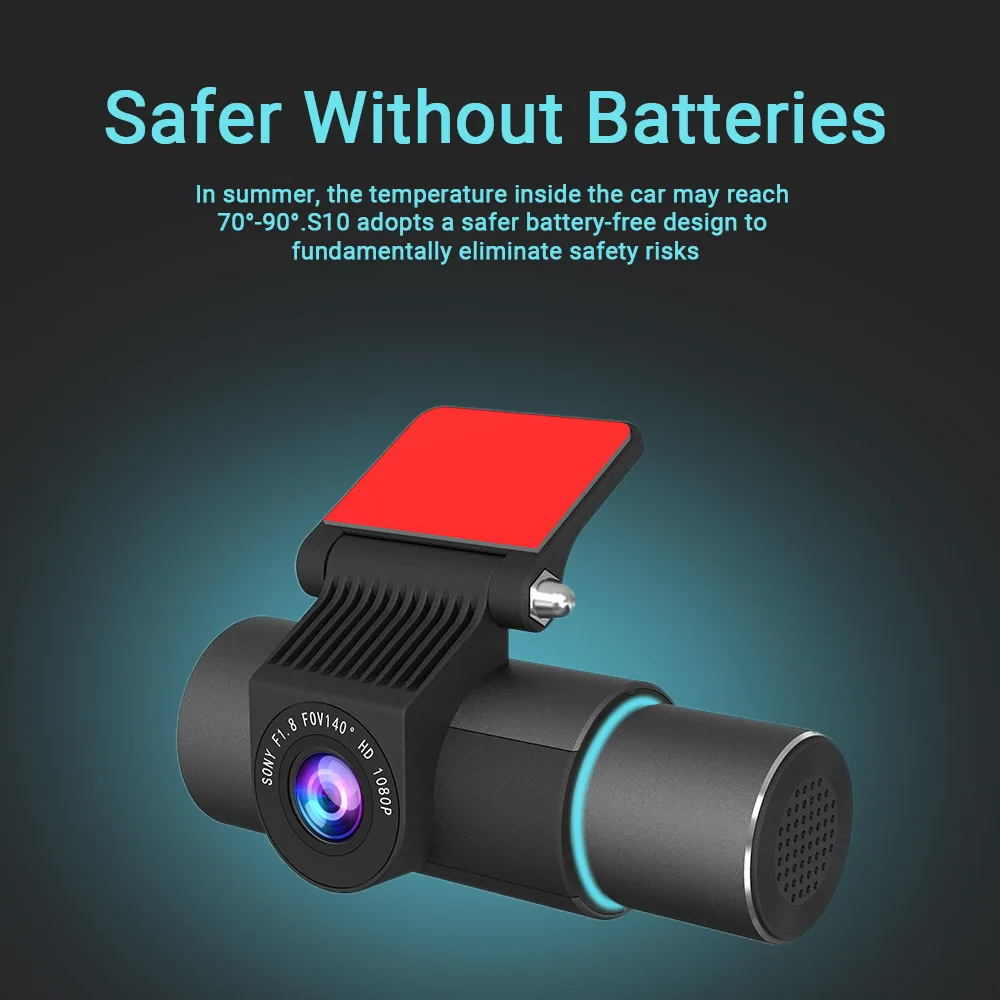 2k Uhd Dashcam Builtin Wifi 2k Rear Cam 170 Degree Wide Angle