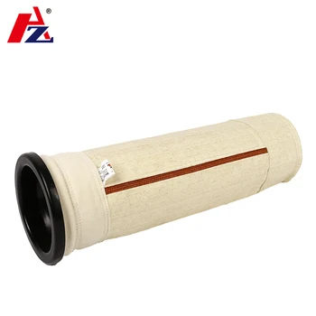 Filter Bag Gsm Material Nomex Aramid Ptfe Membrane Non Woven Bag Filter Dust Collector For