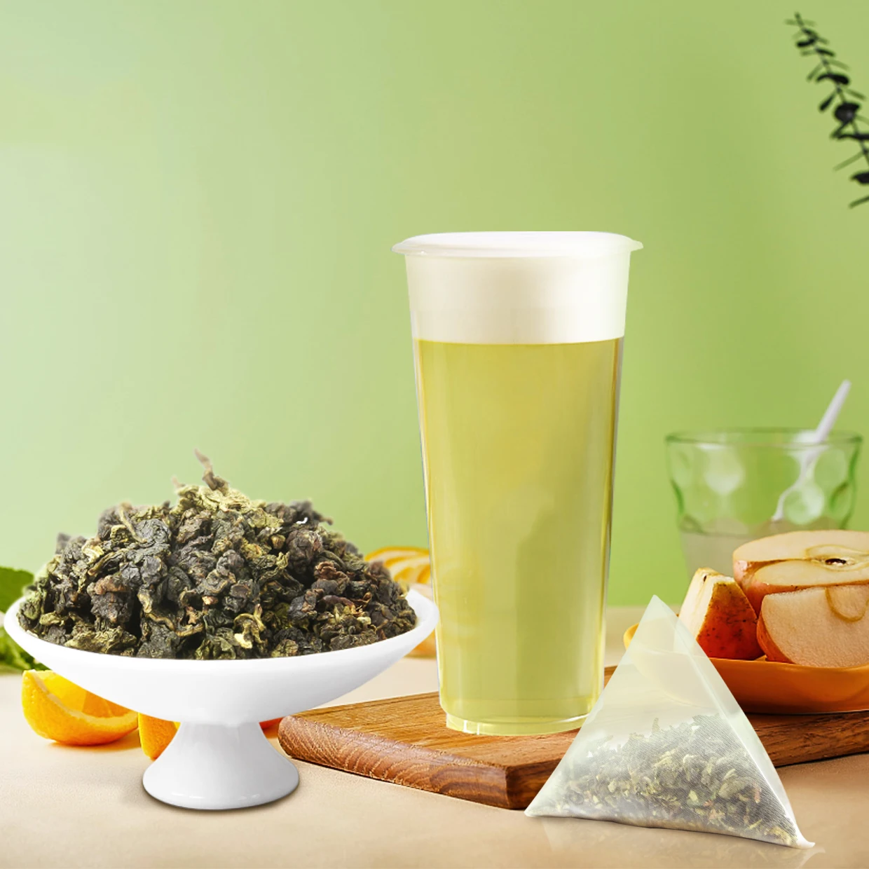 taiwan boba milk tea flavor powder import four season oolong