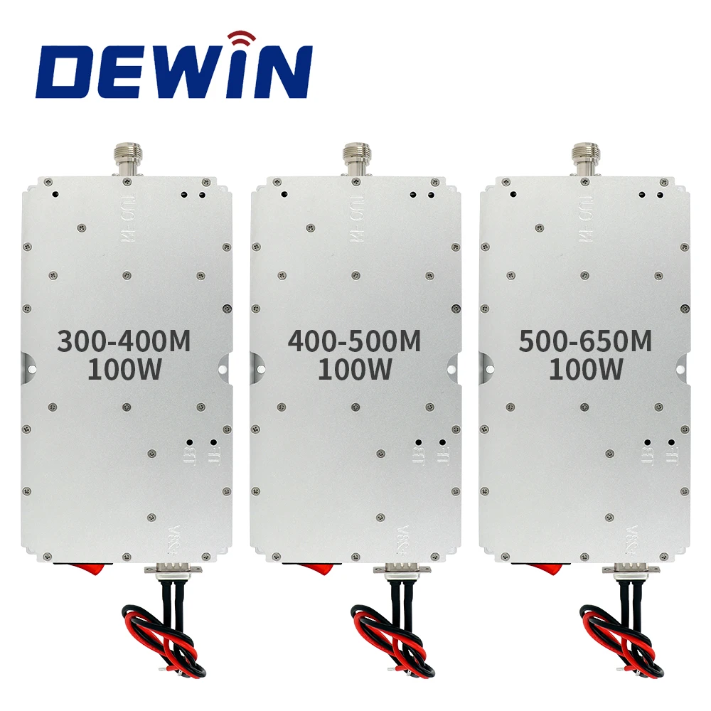 Заводська ціна великий діапазон 100W WIFI 2.4G 5.8G GSM мережа 2G 3G 4G UAV Lojack GPS підсилювач потужності