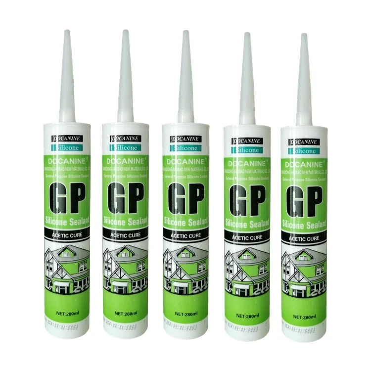Factory Price Gp Silicone Sealant Waterproof For Glass Acetic Sealant
