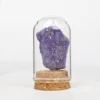 Purple mica raw stone