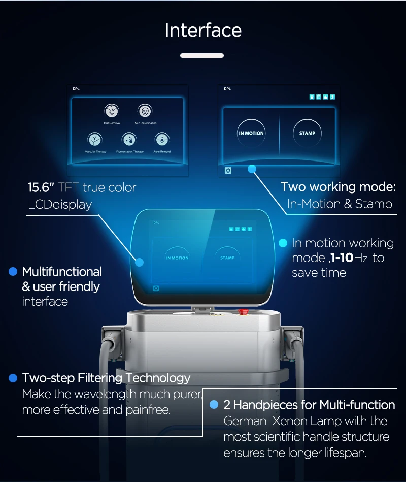 Adss High End Dpl Laser Skin Rejuvenation Acne Pigmentation Treatment ...