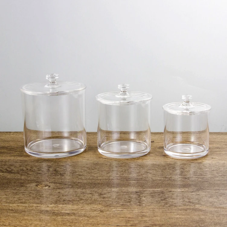 Homelife Set of 3 1Ltr Glass Storage Jars